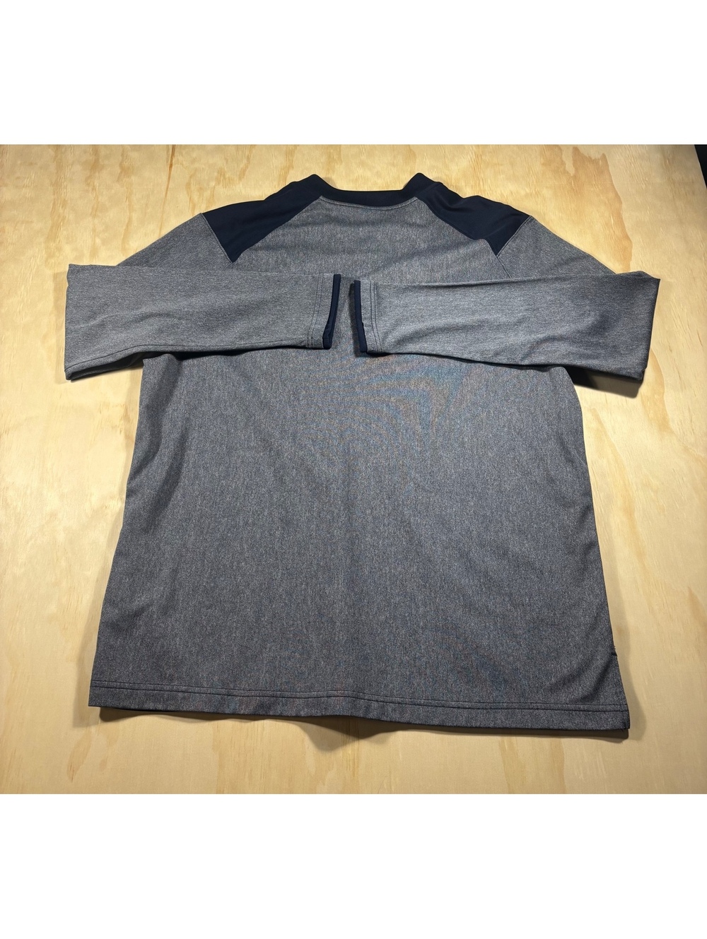Nike Dri-Fit West Virginia Sweatshirt Mens XL Blue Quarter Zip Pullover Football - Picture 8 of 8